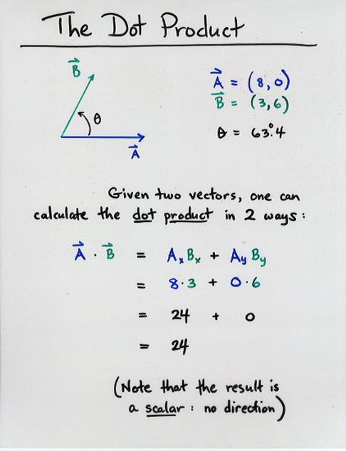 training-when-to-use-dot-product-and-when-to-use-the-common-product