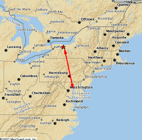 distance maps for driving