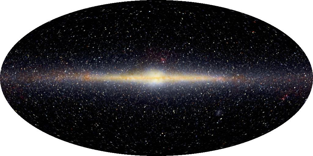 labeled spiral galaxy black hole