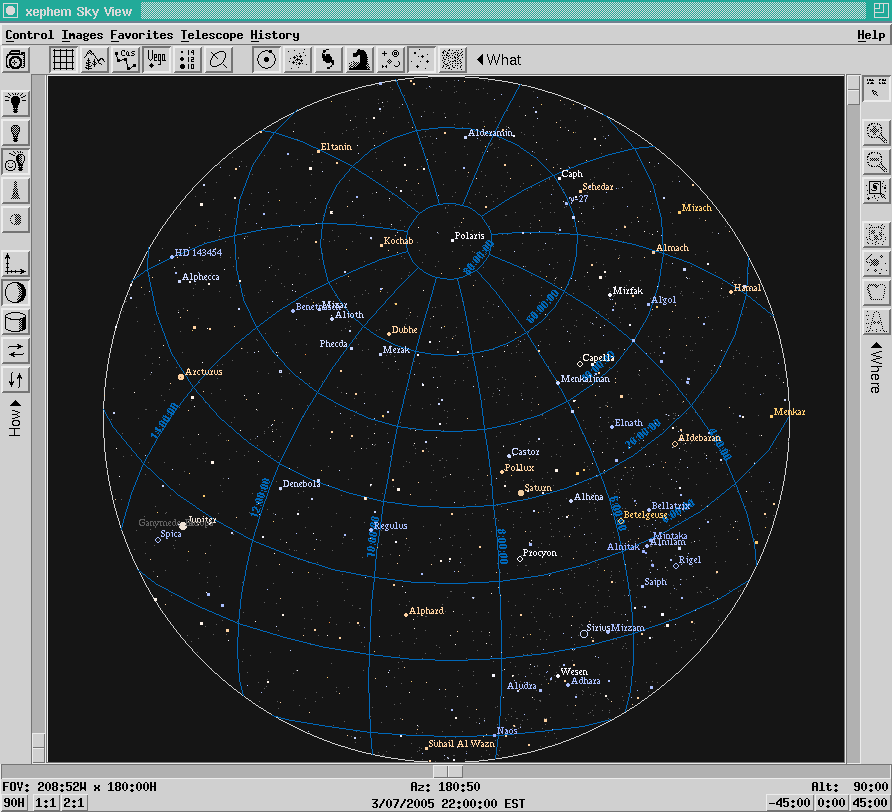 Local Sidereal Time (LST) treats the stars in your sky like a big clock: the 