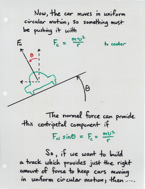 bank, this first banked turn after the initial launch and h…