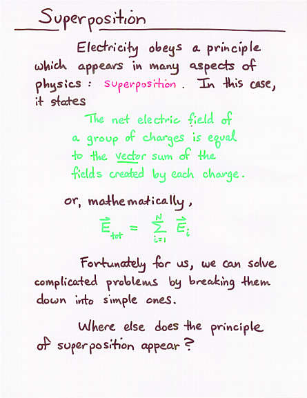 principle of superposition electric circuits